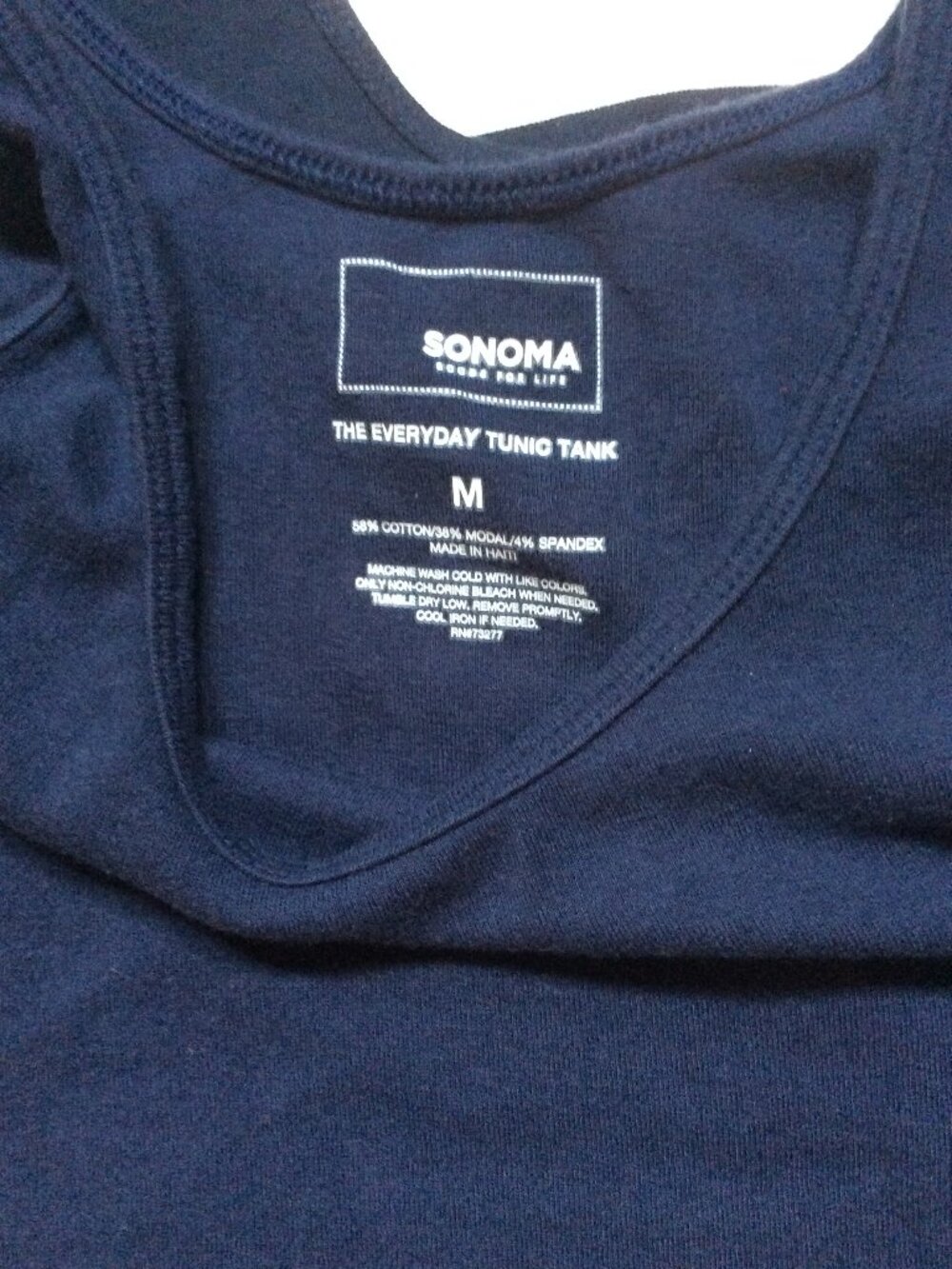 Lot of 6 Sonoma Everyday Tunic & Zenana Sleeveless Casual Tank Tops Size Medium - Picture 6 of 15